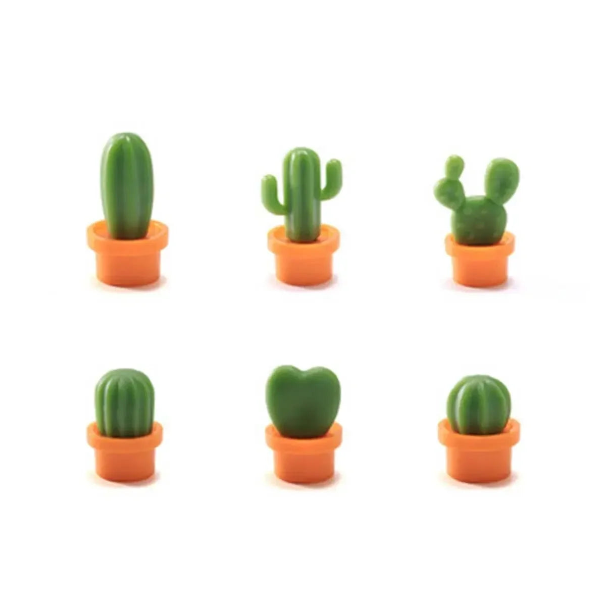 Mini Cactus Fridge Magnets