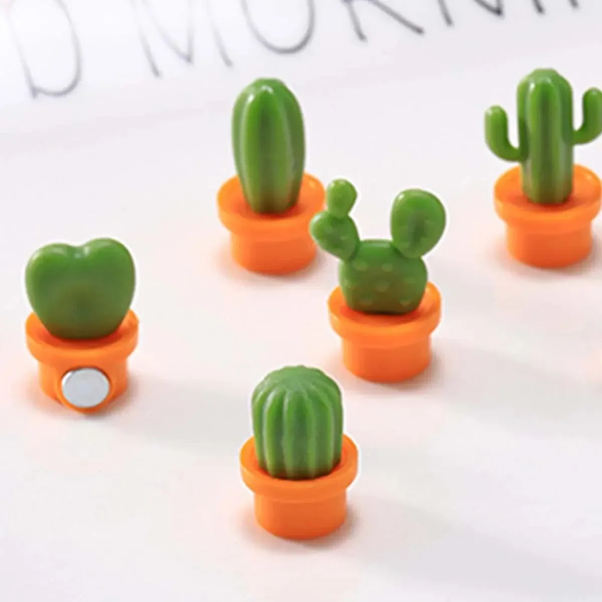 Mini Cactus Fridge Magnets