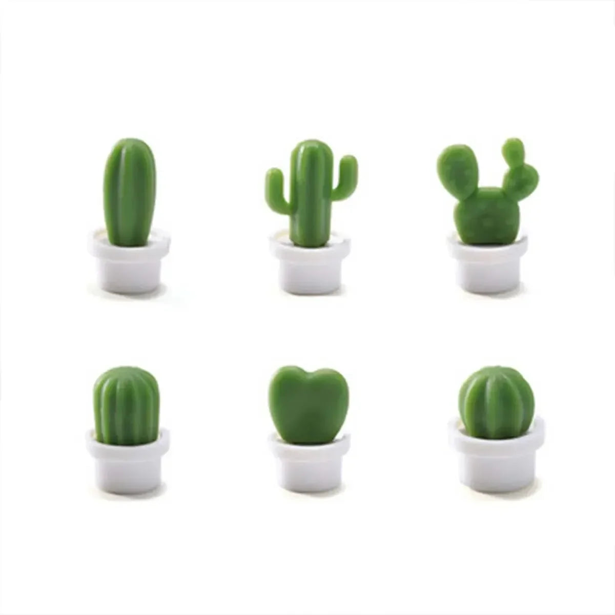 Mini Cactus Fridge Magnets